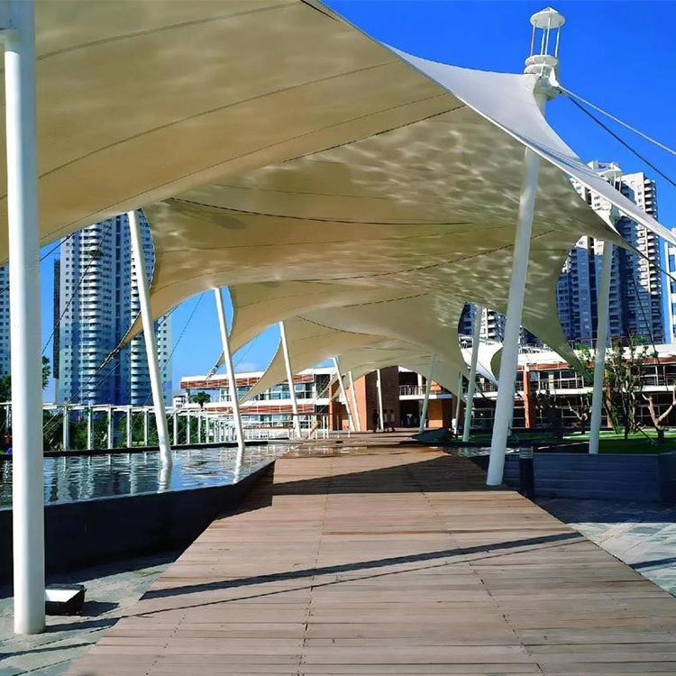 静宁县膜结构景观棚