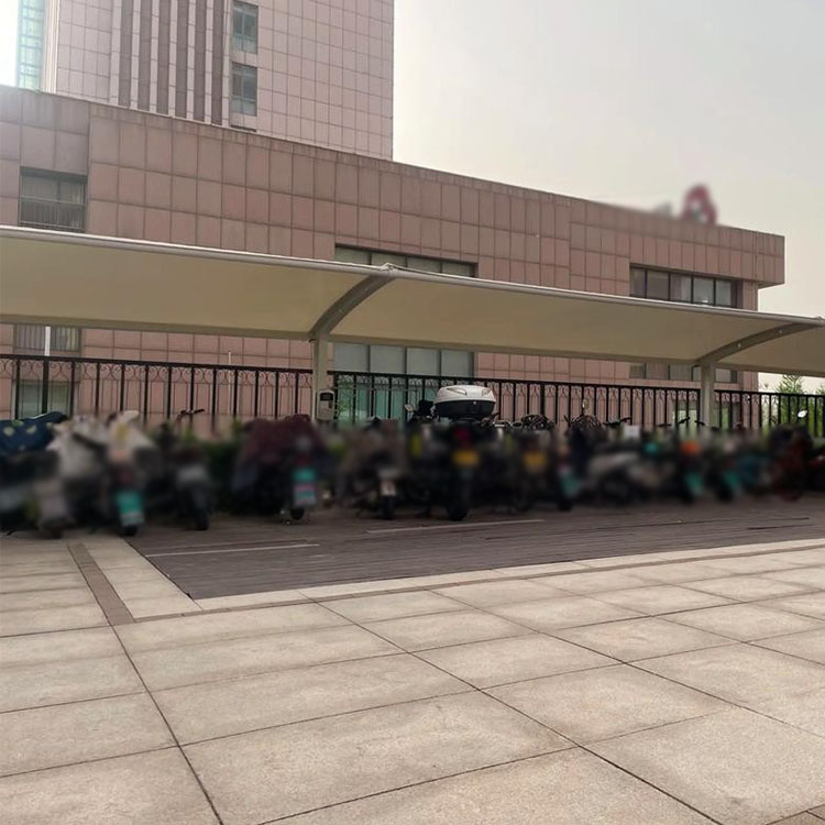 静宁县膜结构电动车棚